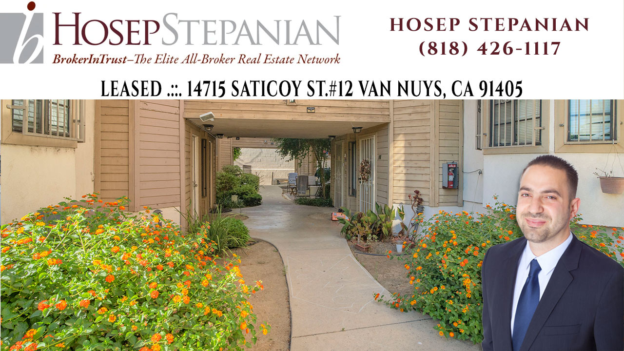 LEASED | 14715 Saticoy St. #12, Van Nuys, CA 91405